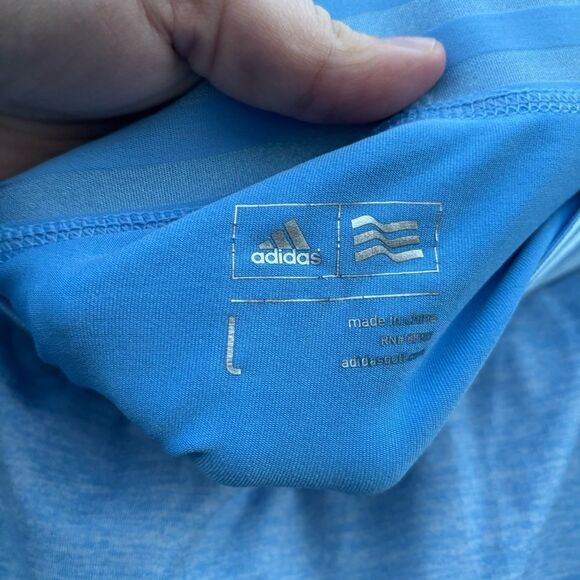 Adidas Light Blue Golf Skort Large - Picture 2 of 4